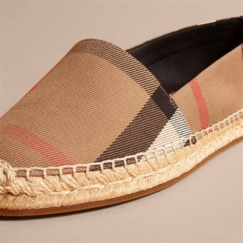 burberry leather espadrilles flats|Burberry espadrilles sale.